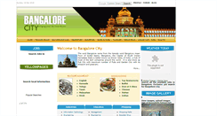 Desktop Screenshot of bangalore-city.com